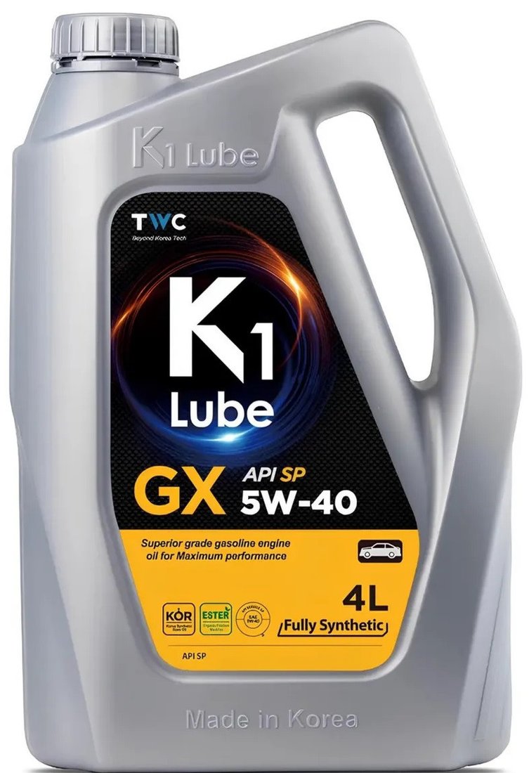 Моторное масло K1 Lube GX SP 5W-40 4л