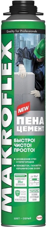 

Монтажная пена Makroflex Пена-Цемент 850 мл