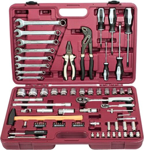 

Набор домашнего мастера Thorvik UTS0077/12 (77 предметов)