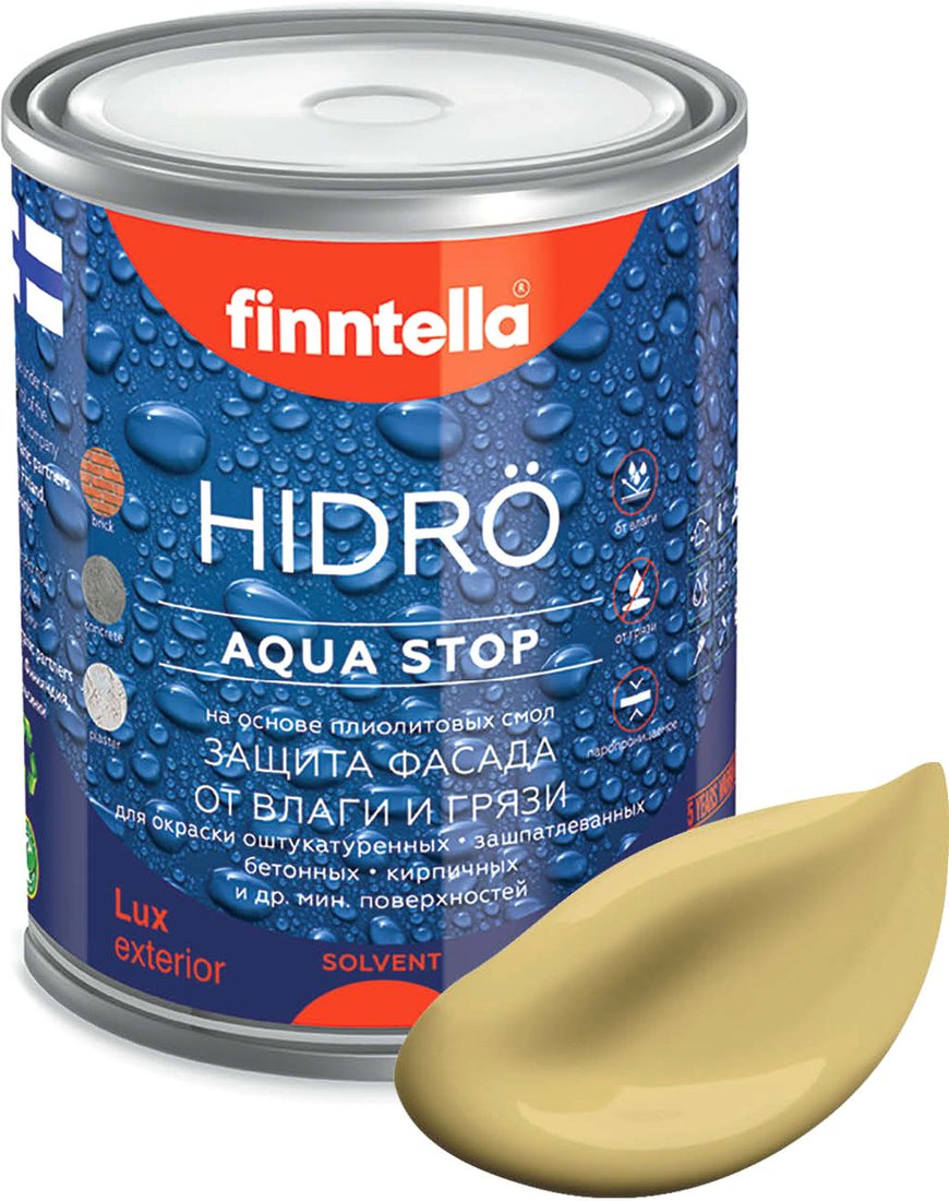 

Краска Finntella Hidro Syksy F-14-1-1-FL117 0.9 л (приглушенный желтый)