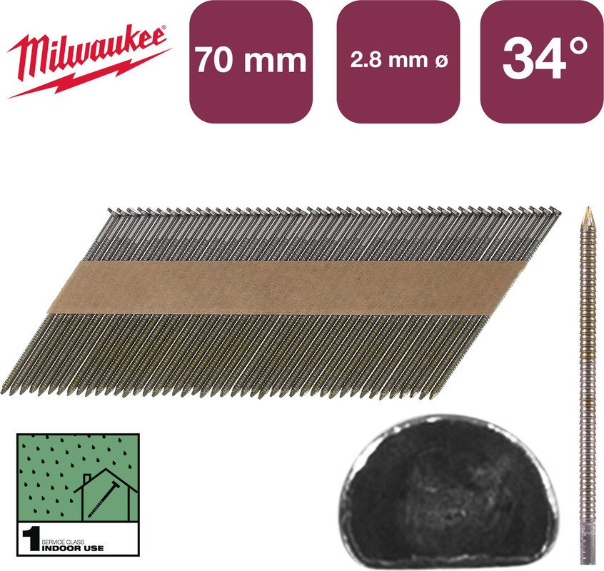 

Гвозди для пистолета Milwaukee 4932492601 (2200 шт)