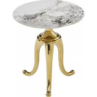 Журнальный столик Signal Snake (белый/золотой)