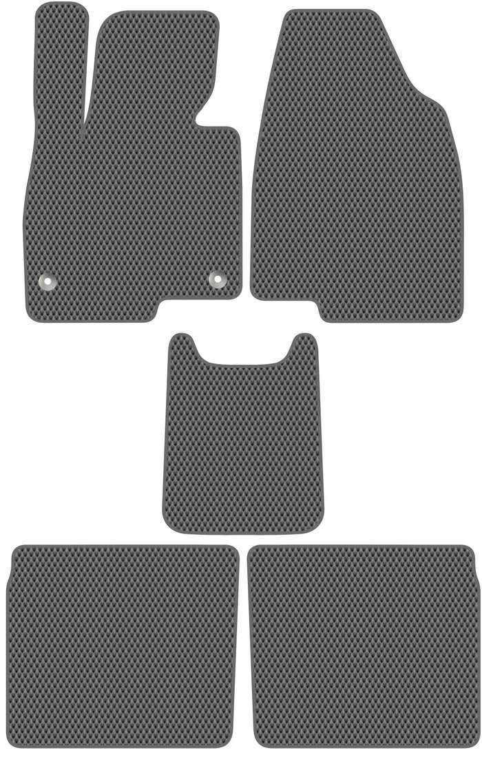 

Комплект ковриков для авто Alicosta FAW T99 I (suv / SUV) 2019 - 2022 (серый, ромб)