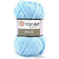 Пряжа для вязания Yarnart Dolce 100% микрополиэстер 749 100 г (120 м, нежно-голубой)