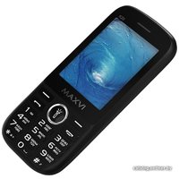 Кнопочный телефон Maxvi K20 (черный)