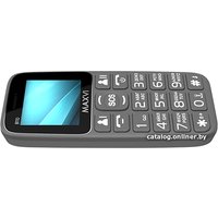 Кнопочный телефон Maxvi B110 (серый)