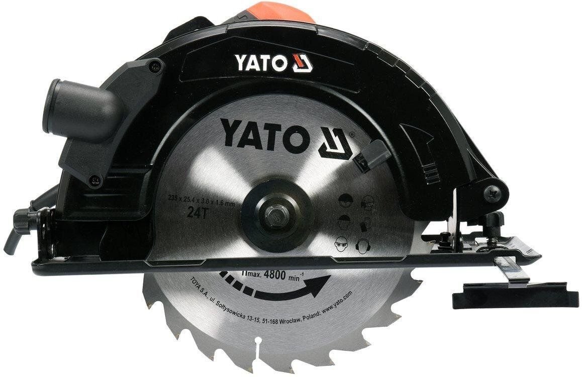 

Дисковая (циркулярная) пила Yato YT-82154