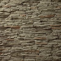 Декоративный камень Подворье Феодал Древесный скол рядовой (оливковый)