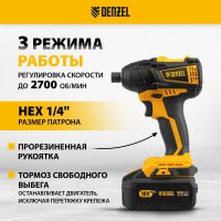Винтоверт Denzel CID-IB-200 26510 (с 1-им АКБ, кейс)