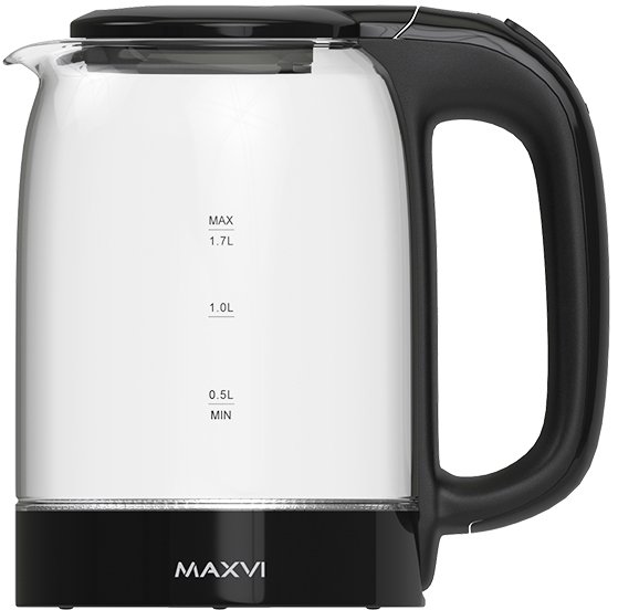 

Электрический чайник Maxvi KE1741G (черный)