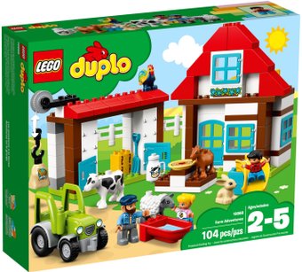 Конструктор LEGO Duplo 10869 День на ферме