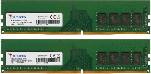 Оперативная память ADATA Premier 2x8ГБ DDR4 3200 МГц AD4U32008G22-DTGN