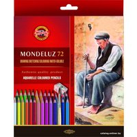 Набор акварельных карандашей Koh-i-Noor Hardtmuth Mondeluz Old Man 3714072003KZ (72 цвета)