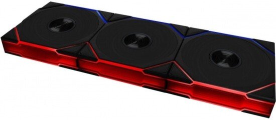 

Комплект вентиляторов для корпуса с контроллером Lian Li Uni Fan TL 120 Wireless Reverse 12RTL1W3B G99.12RTL1W3B.R0