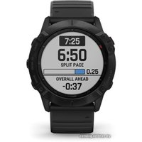 Умные часы Garmin Fenix 6X Pro (серый DLC/черный)