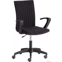 Офисное кресло TetChair Spark флок (черный)