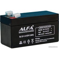 Аккумулятор для ИБП ALFA SL12-1.3 (12V-1.3Ah)