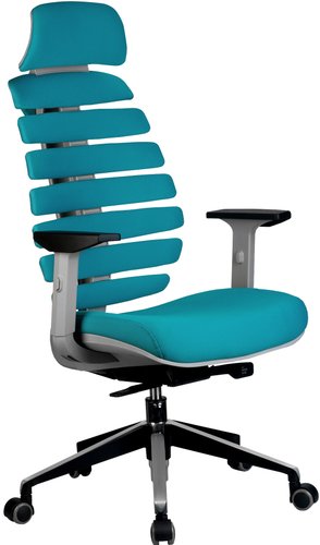 Офисное кресло Riva Shark (лазурный)