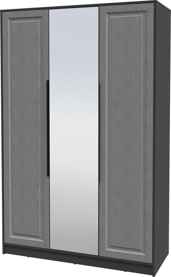 

Шкаф распашной Интерлиния Концепт КТ-Ш3з Деко (антрацит/дуб серый)