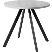 Обеденная группа Millwood Олесунн D80x80x75 (бетон/металл черный)