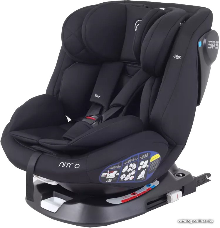 Детское автокресло Rant Nitro Isofix UB619 (черный)