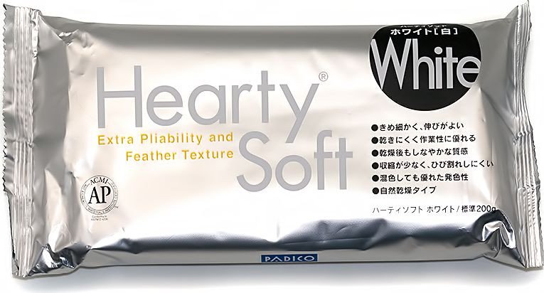 

Полимерная глина Padico Co Пластика Hearty 200 г soft 303123