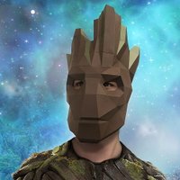 PaperCraft PAPERRAZ Маска Грут