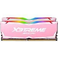 Оперативная память OCPC X3 RGB Pink 2x8ГБ DDR4 3200 МГц MMX3A2K16GD432C22PK