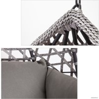 Подвесное кресло AksHome Hawaii (серый/серо-бежевый)