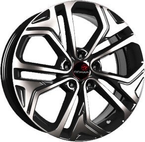 

Литые диски Vector R205 18x7.5" 5x108мм DIA 60.1мм ET 47мм Алмаз черный