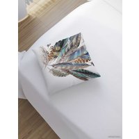 Чехол на подушку JoyArty Декоративные перья sl_20238