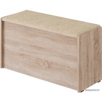 Пуфик Bon Mebel Чикаго большой тип 2 (дуб сонома/бежевая)