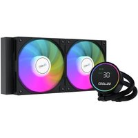 Система жидкостного охлаждения для процессора Coolleo Ice Fairy Dig 240 Lite (черный)