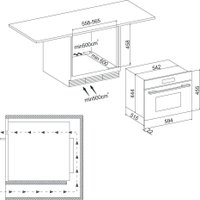 Микроволновая печь Krona Onyx 45H mw BL/BL