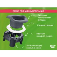 Дорожный горшок Roxy Kids HandyPotty 3 в 1 HP-255DGG (графит)