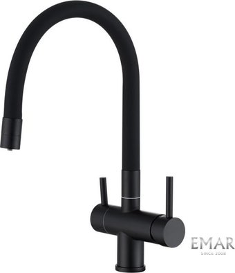 Смеситель Emar ЕС-3015 (черный)