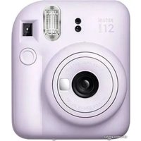 Фотоаппарат Fujifilm Instax Mini 12 (фиолетовый) + розовый чехол Sundays с ремнем