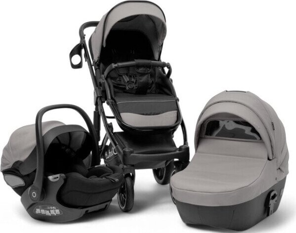 

Универсальная коляска Bubago Pellegrino BG 163-2 (3 в 1, серый)
