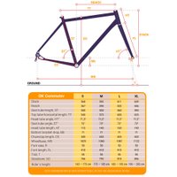 Велосипед Shulz Ok Commuter L 2025 (синий лёд)