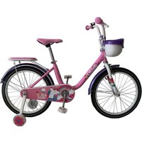 Детский велосипед Tech Team Melody 18 2024 NN012356 (розовый/фиолетовый)