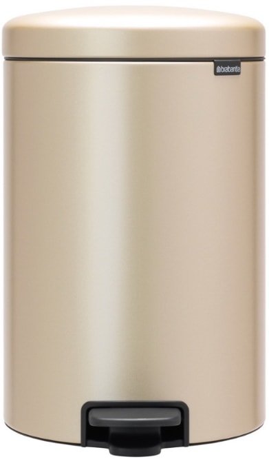 

Мусорное ведро Brabantia Pedal Bin NewIcon 20 л (шампань)