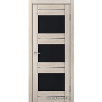 Межкомнатная дверь MDF-Techno Dominika 300 40x200 (лиственница кремовая/лакобель черный)