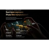 Телефон iQOO Z10R 8GB/256GB международная версия (насыщенный черный)