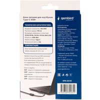 Сетевое зарядное Gembird NPA-DC10