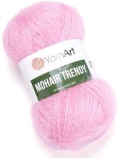 Mohair Trendy 127 100 г 220 м (розовый)