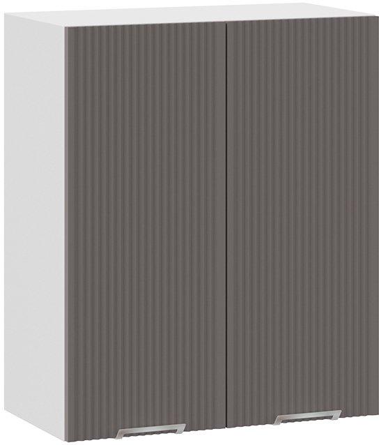 

Шкаф навесной Трия Кимберли 1В6 (белый/муссон)