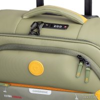 Чемодан-спиннер Verage Cambridge 20077-1 55 см (оливковый)