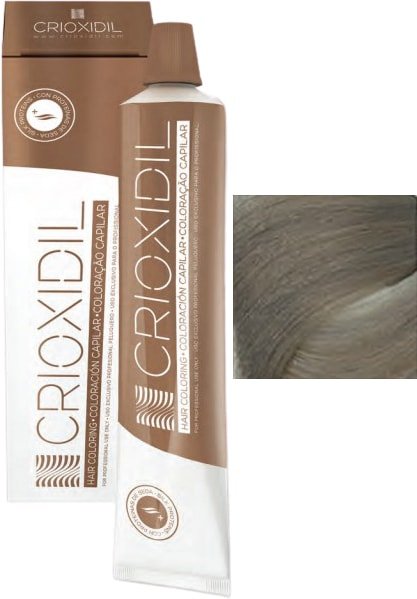 Крем-краска для волос Crioxidil Silk Color 9.11tc светлый блондин интенсивно пепельный