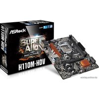 Материнская плата ASRock H110M-HDV