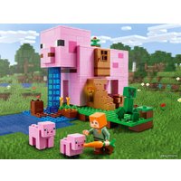 Конструктор LEGO Minecraft 21170 Дом-свинья